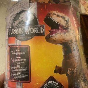 Kids T Rex inflatable costume